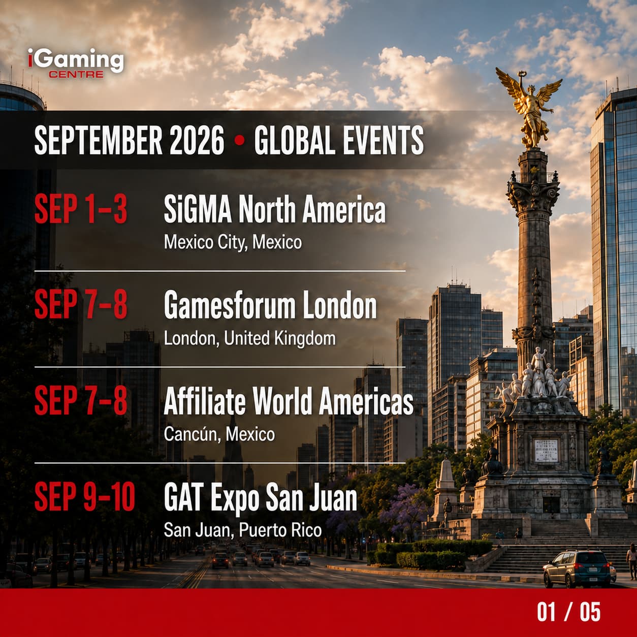 September 2026 events to attend