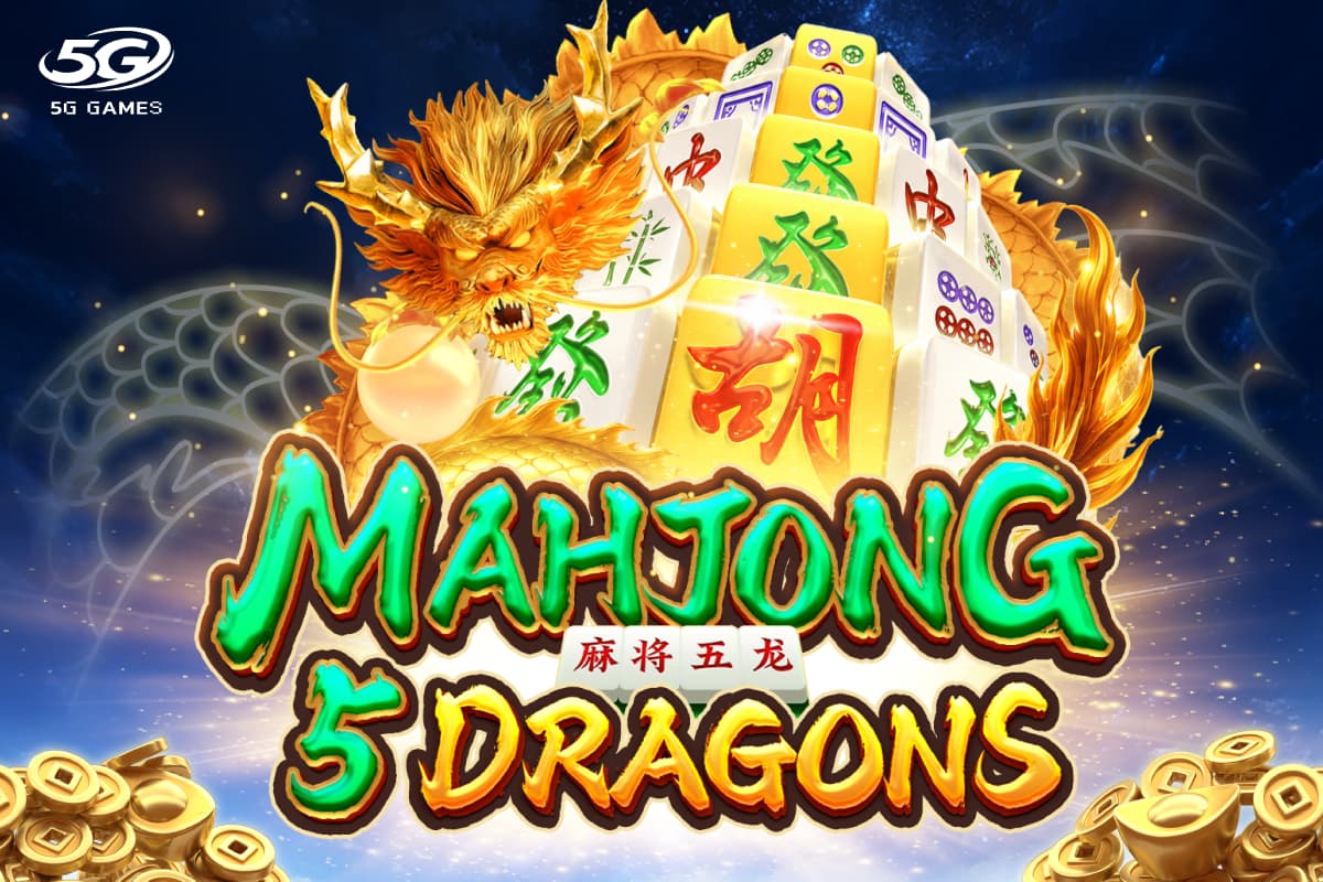 Mahjong 5 Dragons Slot by 5G GAMES | 2,000 Ways & 5,000x Max Win