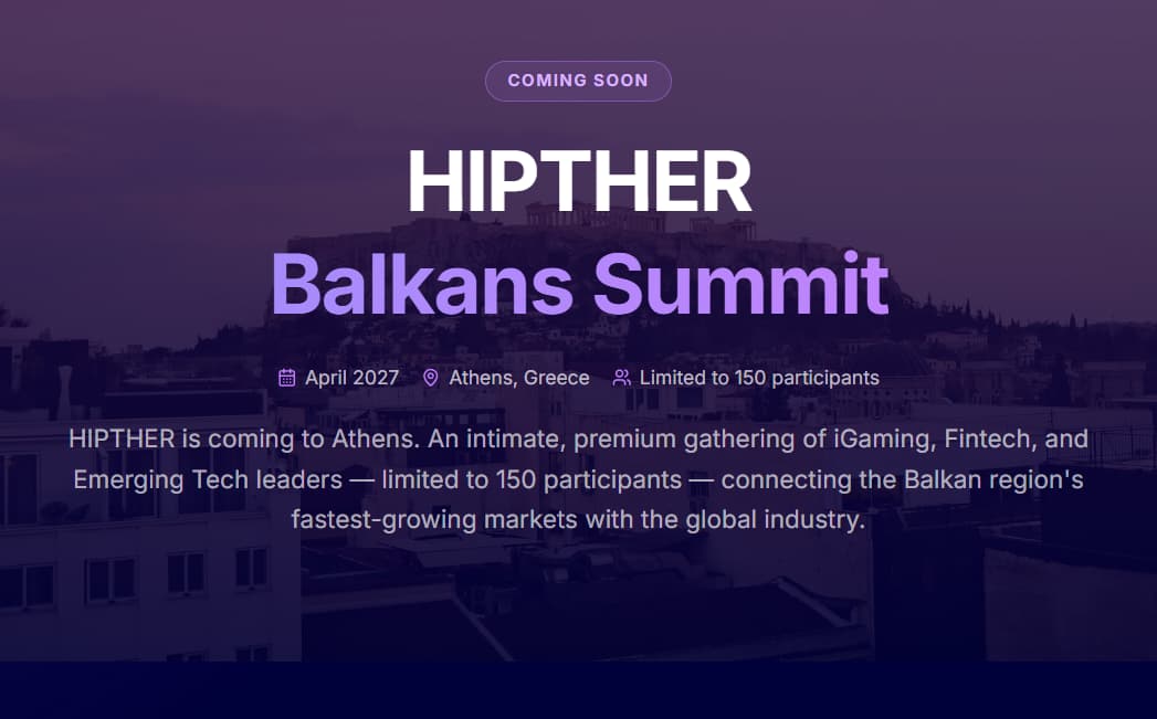 HIPTHER Balkans Summit 2027
