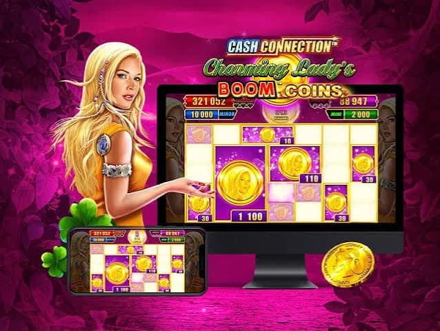 NovoSDK Thunder Cash™ – Charming Lady’s Boom Coins game screenshot