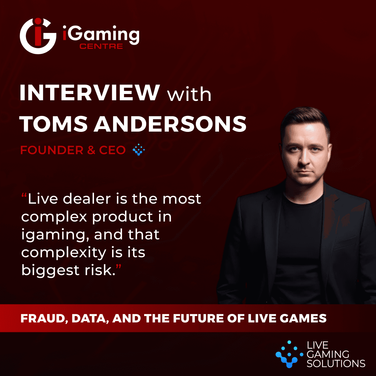 Fraud, Data and the Future of Live Games