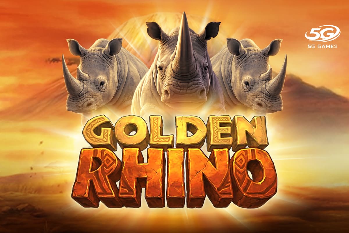 GOLDEN RHINO Megaways Slot by 5G GAMES game screenshot