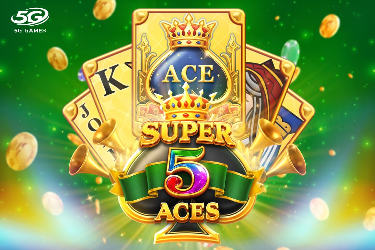 SUPER 5 ACES by 5G GAMES – Poker-Themed Slot with 5 Free Games Choices and 5,000x Max Win game screenshot